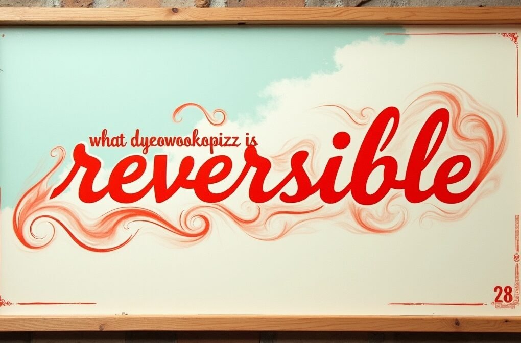 what dyeowokopizz is reversible