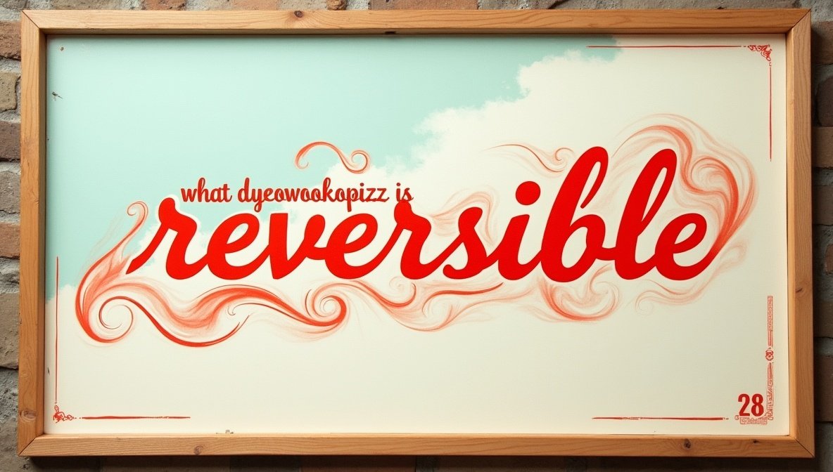 what dyeowokopizz is reversible