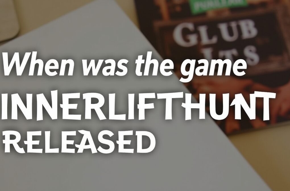 when was the game innerlifthunt released