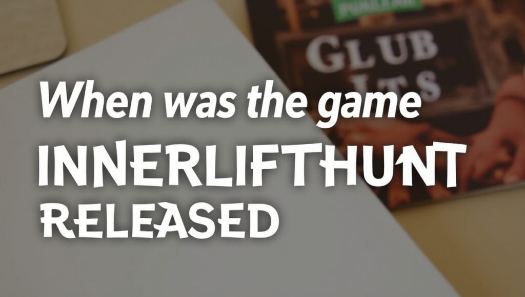 when was the game innerlifthunt released
