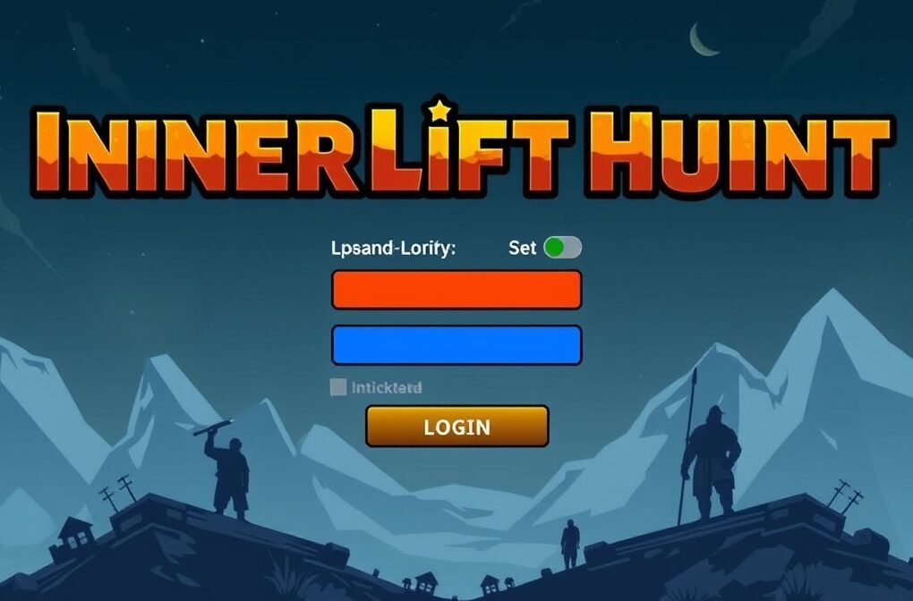 how to login in innerlifthunt game