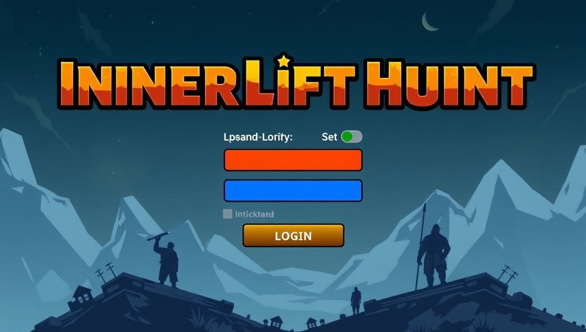 how to login in innerlifthunt game
